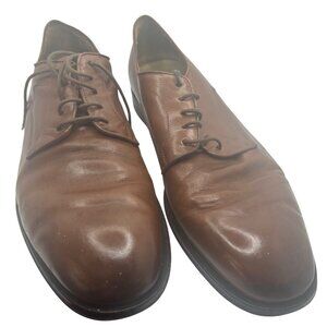 Allen Edmonds Corsico Brown Leather Mens Oxford Shoes Size 13 D